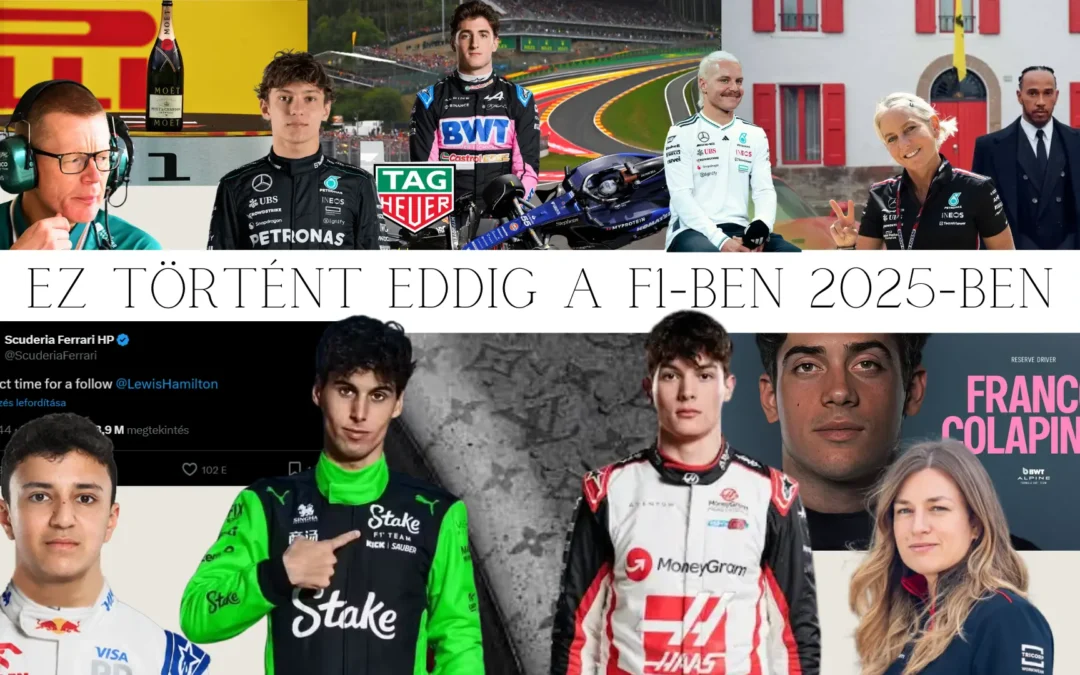 Ez történt eddig a F1-ben 2025-ben