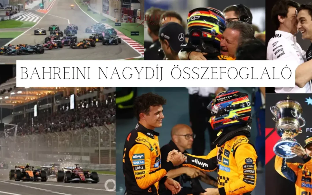 Oscar Piastri berobbant: Magabiztos győzelem Bahreinben az 50. F1-es rajtján