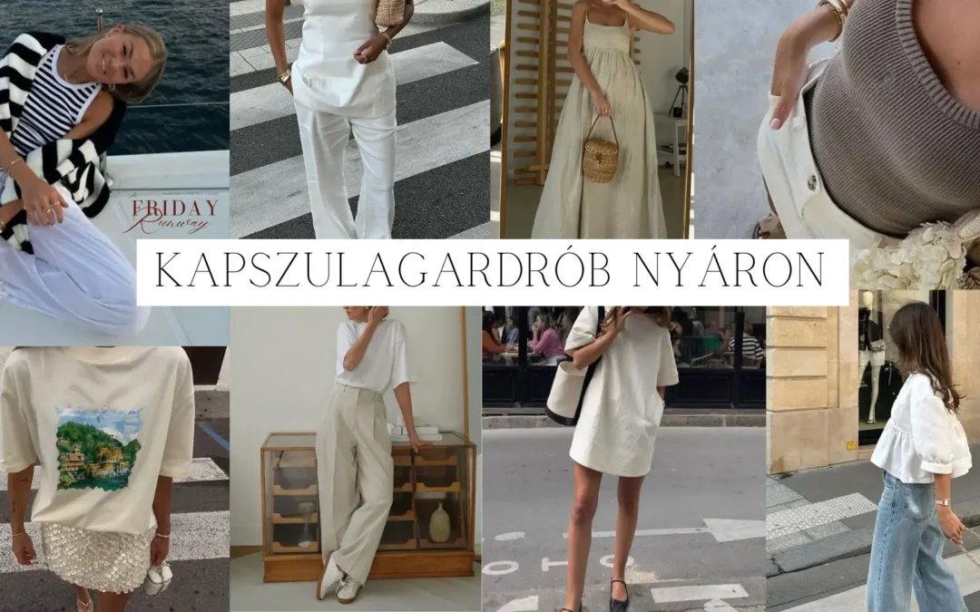 A kapszulagardrób nyáron H&M ruhákkal