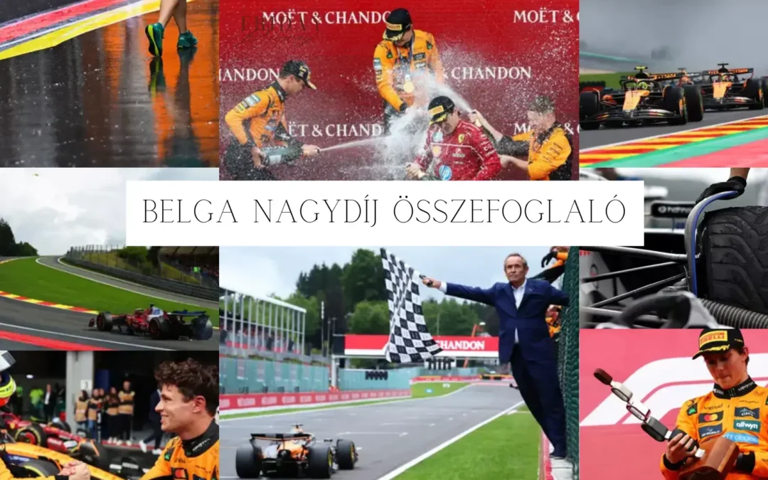 Piastri mestermunkája Spa-ban: győzelem és egy újabb McLaren-házi csata