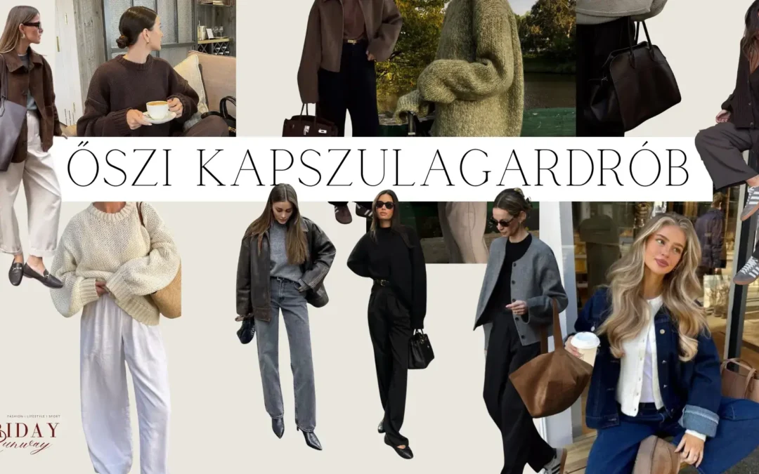 Őszi kapszulagardrób – ezekre a darabokra van csak szükséged